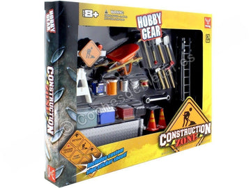Phoenix Toys Construction Accessories Set For 1/24 Diecast Car Models