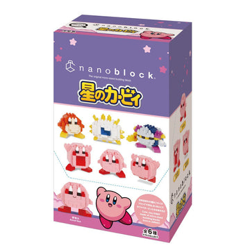 Nanoblock - Kirby (Box Of 6) [Kirby], Nanoblock Mininano Series Building Kit
