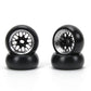 RCAWD RC Rims & Tires for 1/28 Wltoys Kyosho Mini-Z, Mini-Q, Mini-D, K969 K989 P929 Drift Rally Upgrades, No More Glue RC Wheel 