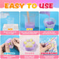 JOICEE Taba Squishy Kit  DIY Squishy Making Kit 18OZ 1:1 AB Liquid Silicone with 6 Molds for Make Your Own Super Soft Squishies Maker Kits Birthday Party Favors