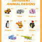24 Pack Prefilled Valentine'S Animal Figure Building Blocks - Ideal For Classroom Exchange, Party Favors, Valentine Party Favor,