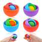 Yrissmiss Fidget Toys Adults, 4Pc Fidget Spinner Kids Set, Easter Basket Stuffers For Teens Ideal Gifts Quiet Fidget Toys For Men Boys Girls, Adhd Autism Stress Relief Finger Toys