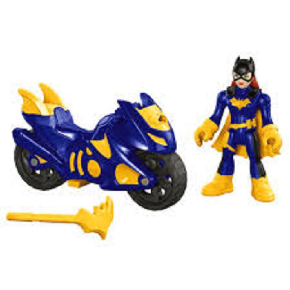 Fisher-Price Imaginext Dc Super Friends, Batgirl & Cycle
