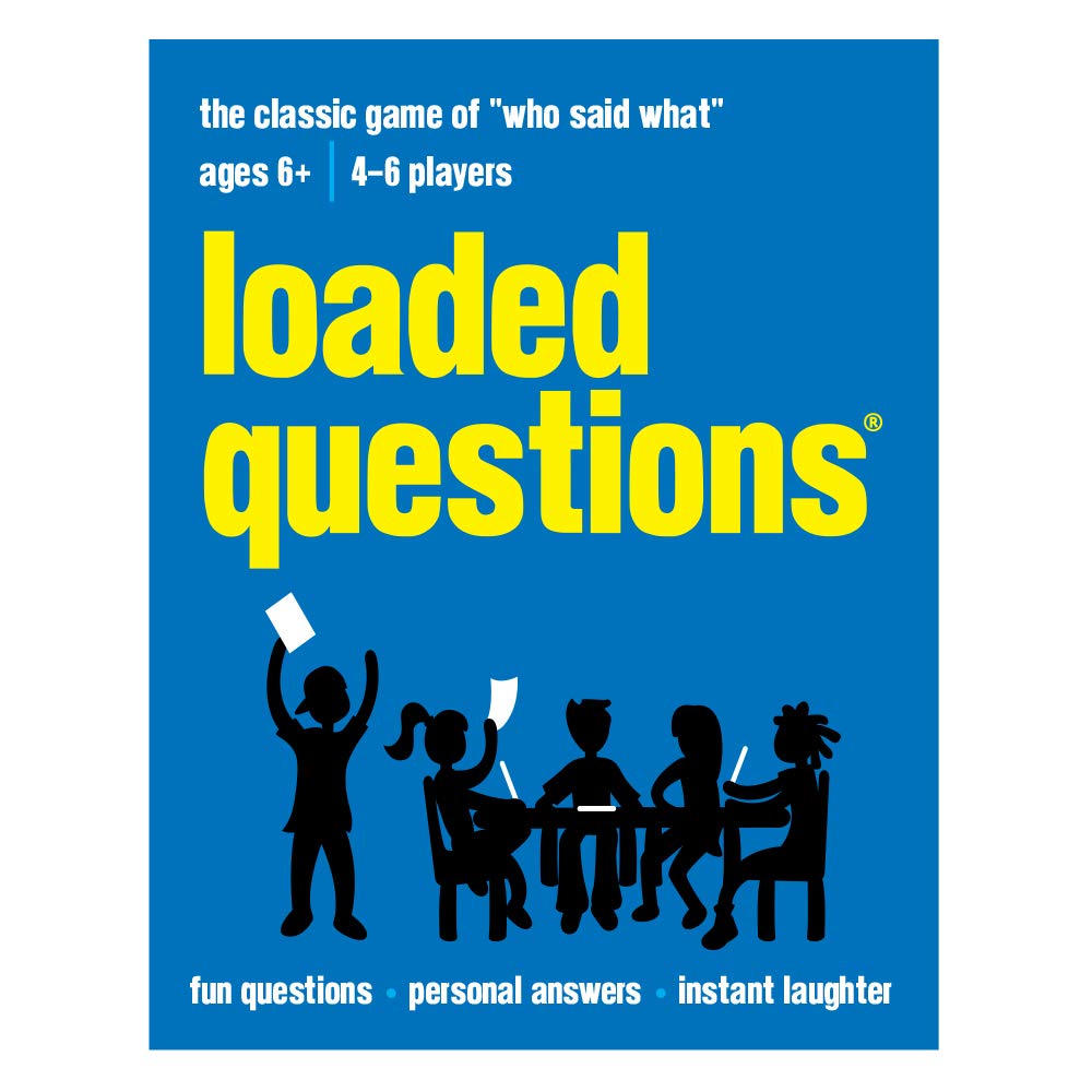 All Things Equal: Loaded Questions Juinor  Card Game  the Classic Game of 'Who Said What'  4 to 6 Players  for Ages 6 and up