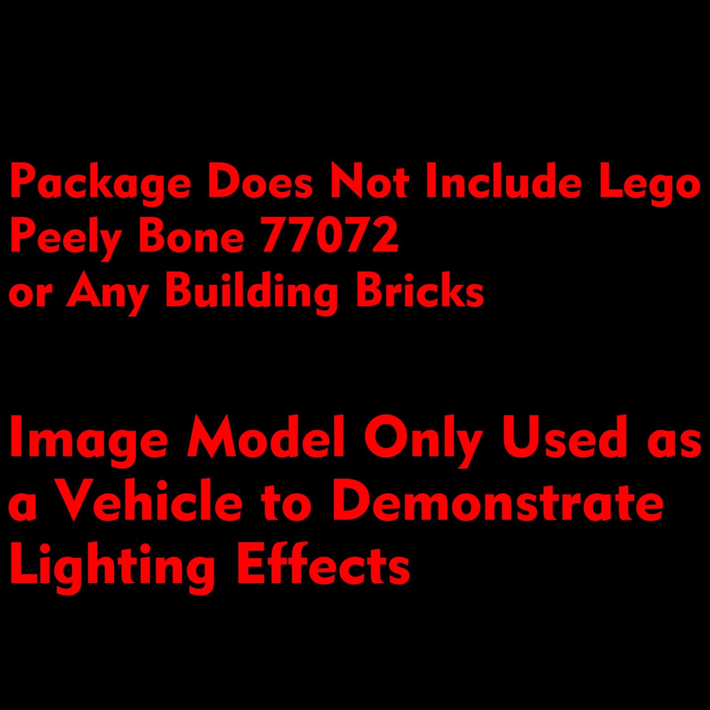 Locolee Light Kit Compatible With Lego Peely Bone Fortnite 77072 - Only Lights, No Bricks, Lighting Accessories Compatible With