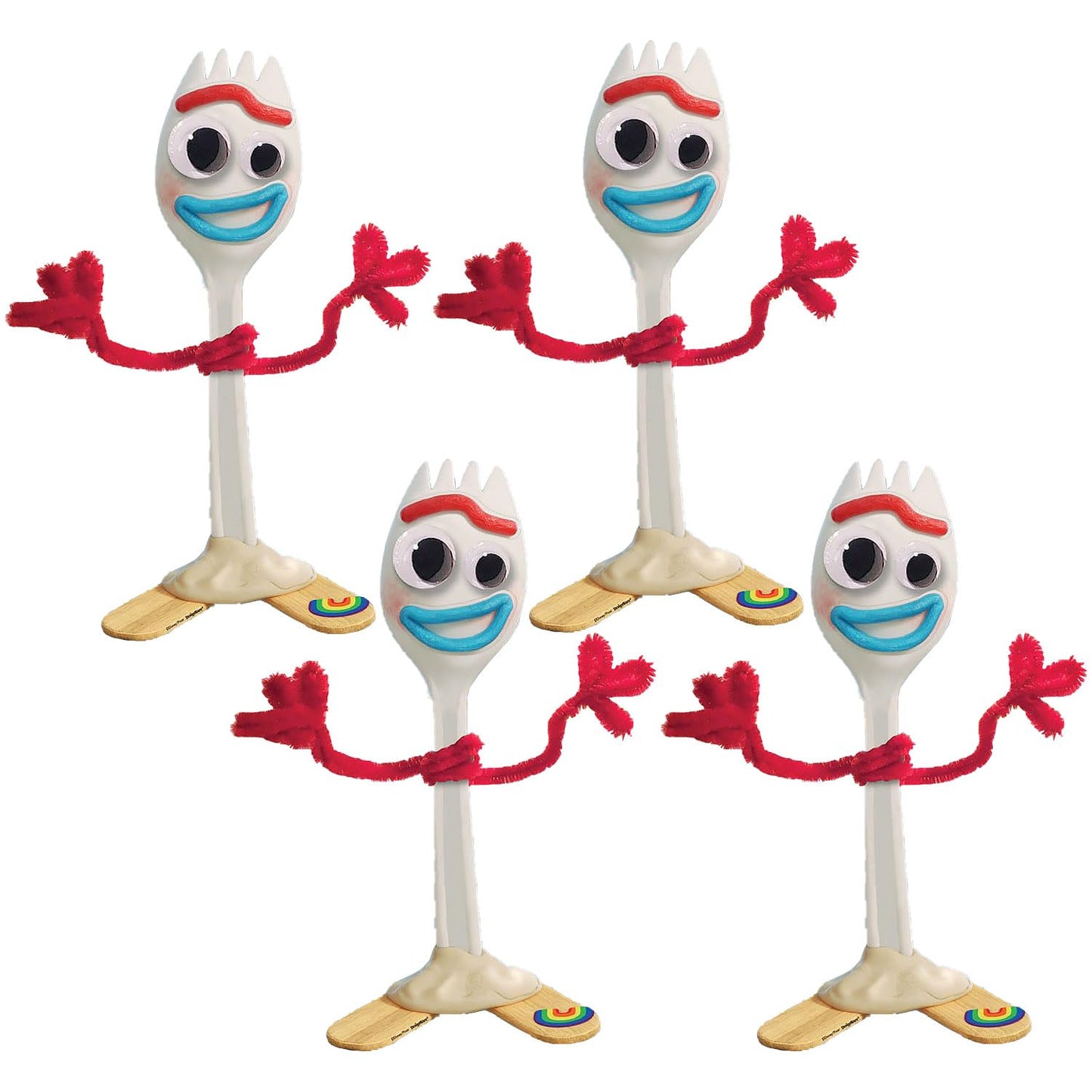 AmscanToy Story 4 Forky Party Craft Kits, 24 Pc, 3900975