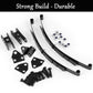 MOHERO Steel Leaf Springs Set HighLift Chassis Leaf Spring Suspension Set for 1/10 RC D90 Crawler Car Upgrade Parts