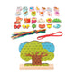 CALANDIS?Wooden Threading Puzzle Board Game Early Educational Toys Kids Gifts | Wooden & Handcrafted Toys | Preschool Toys & Pre