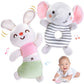Fpvera Baby Rattles 0-6 Months: Soft Rattle Toy For Babies Newborn Sensory Toys, Baby Developmental Toys 0-3 Months Plush Stuffe
