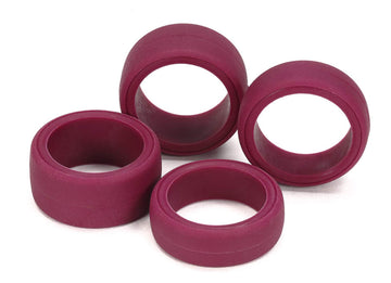 Tamiya 95542 Mini 4WD Low Friction Large Dia. Slick Tires (Maroon/ 4 pcs.)
