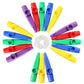 Lovestown Kids Kazoos, 18 Pcs Plastic Kazoo With 20 Pcs Kazoo Flute Diaphragms Kazoos Musical Instruments For Gift Prize And Par