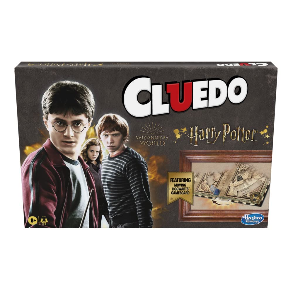 Hasbro Gaming Clue: Wizarding World Edition Board Game for 3-5 Players, Multicolor, Ages 8+, Model F1240
