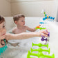 Fat Brain Toys Squigz Deluxe Set - 50-Piece Suction Construction Toys for Kids 3+, Multicolored, Model FA088-2