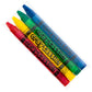 Craytastic! 25 Bulk Crayon Packs - Large Box Bulk For Kids Ages 4-8 - Party Favors, Classrooms, Restaurants - 4 Per Pack, Indivi