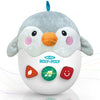 Wowohage Infant Toys 0-3-6-12 Months Shower Gifts, Plush Penguin Musical Toys, Cute Stuffed Animal Baby Toys With Light & Sounds