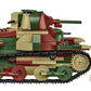 COBI WWII Type 95 Ha-Go Tank Model 3115 - Dark Green Plastic Building Set