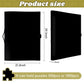Ymnlwz Puzzle Storage 1000 Pieces, Large-Capacity With 20 Transparent Pockets, Portable, Dustproof And Stain-Proof - Perfect For