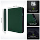 Vault X 12 XL Pocket Trading Card Zip Binder - 624 cards  enhanced Exo-Tec Album Material  26 Side-Loading Pages  Folder for Collectible Card Games  Sports  TCG (Green)