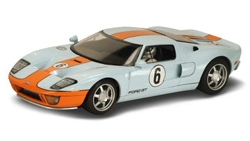 Scalextric C3324 Ford Gt Heritage Gulf Livery Vehicle, Scale 1/32