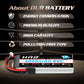 HRB 2PCS 3S Lipo Battery 4000mAh 11.1V 60C RC Lipo Batteries for RC Airplane, RC Helicopter, RC Car, RC Truck, RC Boat