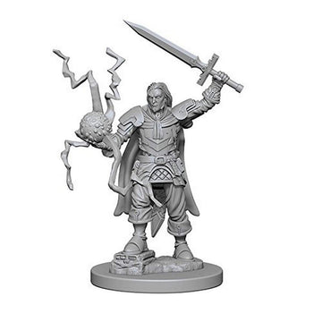 Neca Deep Cuts Unpainted Miniatures: Human Male Cleric