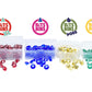 Bitsbins Board Game Piece Storage And Organizers, Accessories That Organize Tokens And Components Both In The Game Box And During Game Play | Combo Pack Of 6 Pods, 4 Minis, 4 Originals And 4 Xl'S