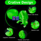Cucue 3D Printed Dragon Egg - 3D Fidget Dragon Toy With Surprise Energy Stone Inside - Flexible Joint Parts - Unique Figurines, Desk Decorations, Stocking Stuffers, Gifts For Kids