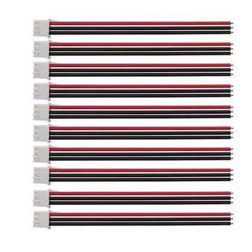 10pcs JST-XH 2S 7.4v LiPo Balance Plug Extension Cable Battery Charger Connector 22AWG for RC Drone Rechargeable Lipo