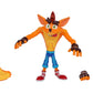 Crash Bandicoot Deluxe Edition Action Figure | 16.5cm | 16 Points of Articulation | Multi-color Collectible Toy