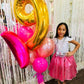 Gold Number 9 Balloon 40 Inch, 9 Balloon Number, 9Th Birthday Decorations, Gold Party Supplies For Boys Girls