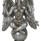 Ebros Gift Sabbatic Goat Idol Baphomet Resin Statue Occultic Illuminati The Horned God Goat Of Mendes Altar Sculpture Figurine (