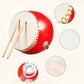 Dsqstmr Drums Percussion Chinese Drum Hand Tambourine Taiko Bongos Musical Gifts Instruments For Kids Sensory Learning Set Littl