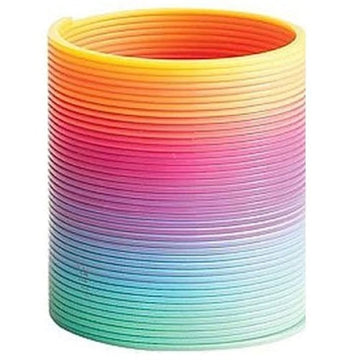 Rhode Island Novelty 7' (175Mm) Rainbow Jumbo Coil Spring
