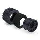 2Pack Surpass Hobby 2.68'' Wheel Tires Set Swamp Claw Mud Terrain Tires 68 * 125mm for 1/8 1/10 RC Crawler Car