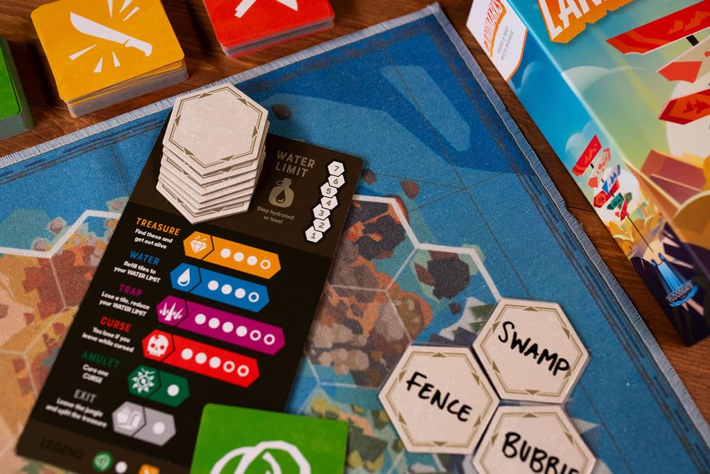 Landmarks | Cooperative Board Game For Adults And Kids | Fun Game For Family Game Night | Word Association Party Game | Ages 10