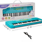 Bigfun Kid Keyboard Piano - 37 Keys Keyboard Piano Kids Multifunction Music Educational Instrument Toy Keyboard Piano For 3, 4, 5, 6, 7, 8 Girls And Boys (Blue)
