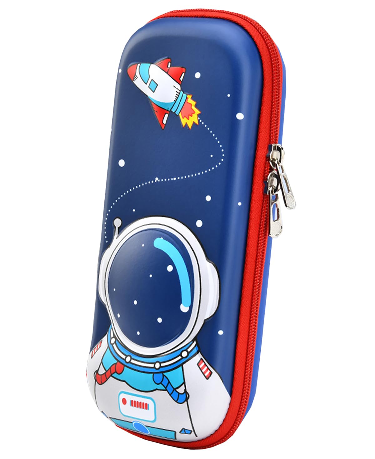Yuppin Ethylene Vinyl Acetate (Eva) Pencil Box 3D Pencil Pouch And Stationery Set Large Capacity For Boys And Girls (Astronaut),