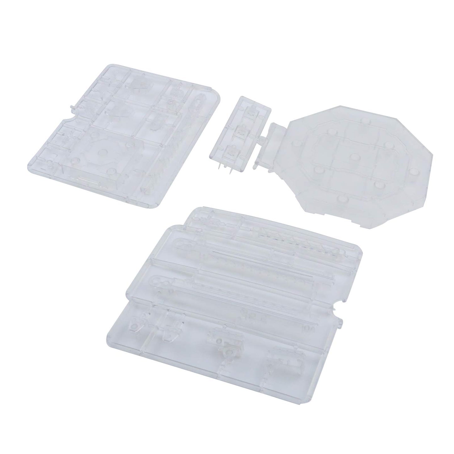 My Mironey 2Pcs Clear Action Base Action Figure Stand Display Stand 1/100