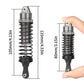 CrazyHobby RC Shocks for 1/10 4WD Traxxas Slash 4x4, Rustler 4X4 VXL, Stampede 4X4, Hoss 4X4, Replace 5862 Big Bore Shock Set, w