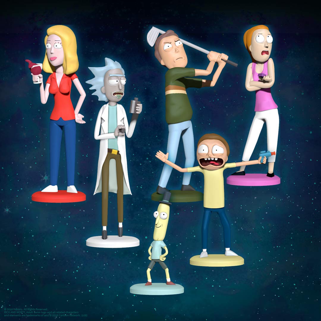 USAopoly CLUE: Rick and Morty | Featuring Characters from The mature-themed Swim TV Show Rick & Morty | Collectible Clue Board Game | Perfect for Rick & Morty Fans