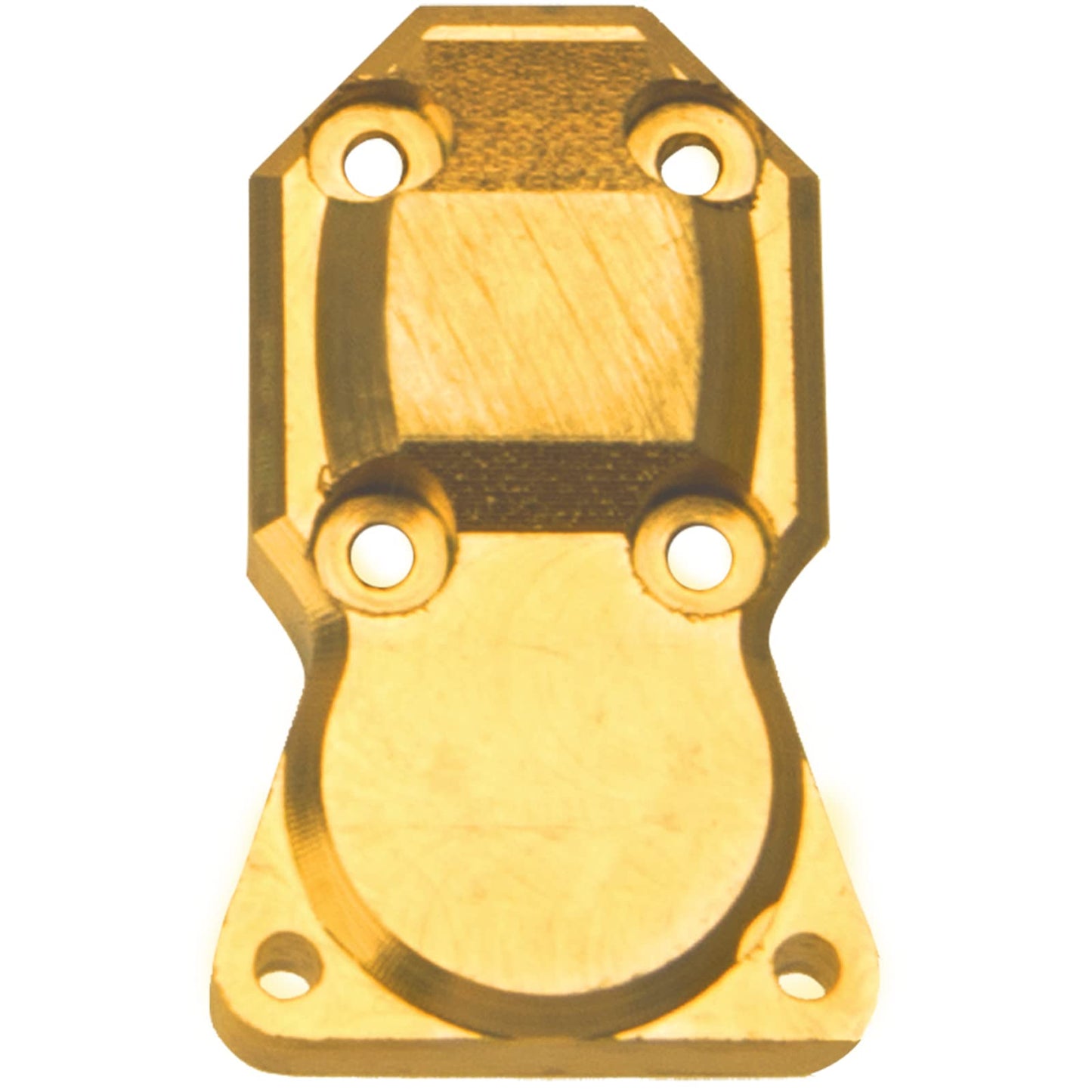 Vgoohobby RC Brass Differential Diff Cover Housing Balance Counterweight Compatible with Axial Scx24 AXI90081 AXI00001 AXI00002