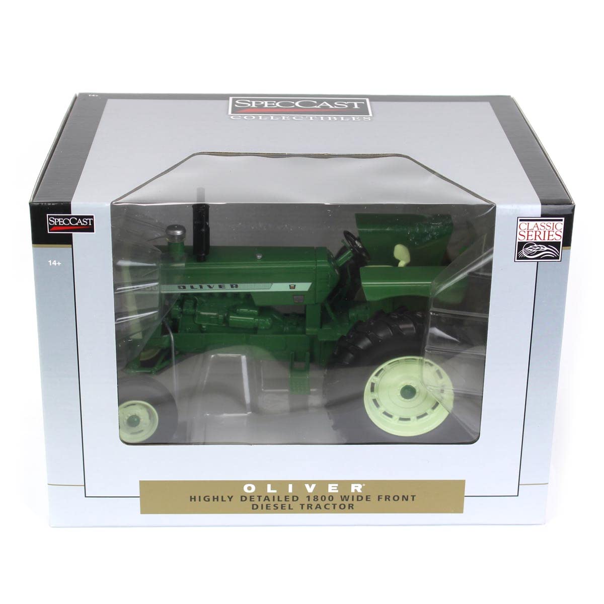 Spec Cast 1/16 Oliver 1800 Diesel Wide Front Tractor Sct923