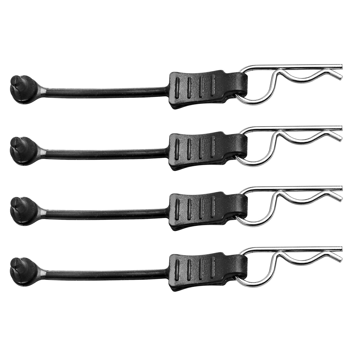 20Pcs Hobbypark Universal Rc Car Body Clips And Pull Tabs Retainer R Pins For 1/10 Traxxas Arrma Axial Losi & All 1/8 Redcat Hpi