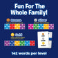 Crossico by Uzzle Games - Family Games for Children & Adults, Crossword Puzzle Word Games - A Thrilling Classic Game with a Twis