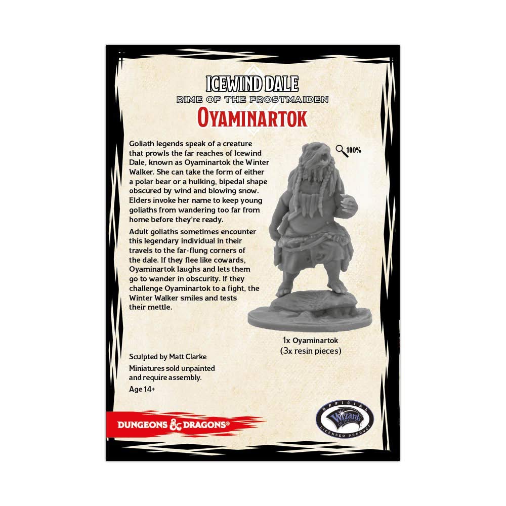 Gale Force Nine Oyaminartok - Small Multicolor Resin Model GF971124