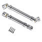 Generic Metal Alloy Universal 1/10 Rc Drive Shaft 2Pcs Upgrades Accessories For 1/10 Rc Crawler Car Trx4 Axial Scx10 Trx4 Drives