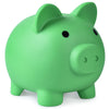 Pjdrllc Large Piggy Bank, Unbreakable Plastic Money Bank, Coin Bank For Girls And Boys, Large Size Piggy Banks, Practical Gifts For Birthday, Easter, Christmas (Green)