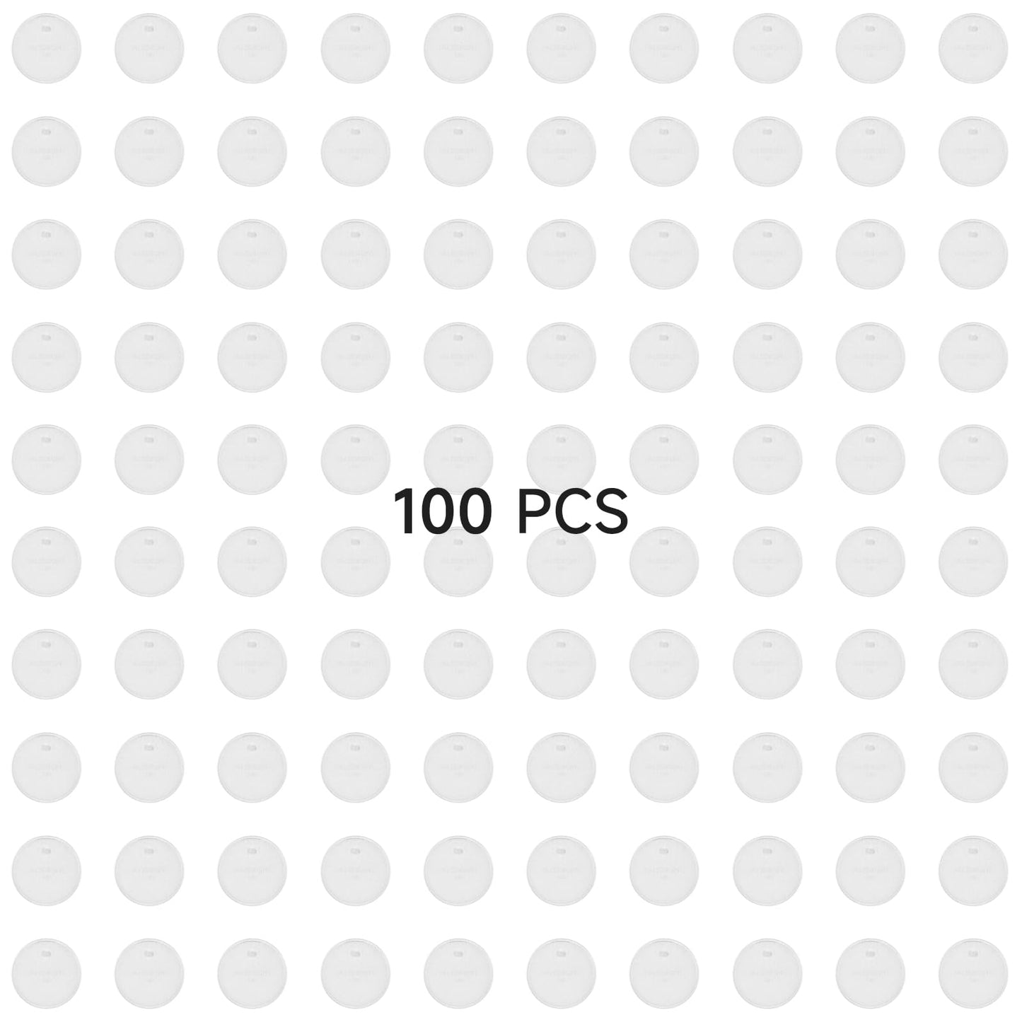 DisplayMore 100Pcs Round Plastic Model Bases 25mm/0.98 inch Wide for Gaming Miniatures or Wargames Role Playing Board Game Figur