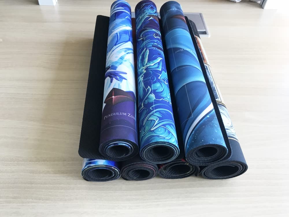 Mlikemat Blue-Eyes Ultimate Dragon Playmat - 23.6" x 13.8", Rubber, Includes Free Bag (ZD014-106)