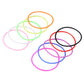 Senkary 120 Pieces Colorful Silicone Jelly Bracelets Nonluminous Stretchy 80s Bracelets Bands for Party Favors, Adults, Women, G